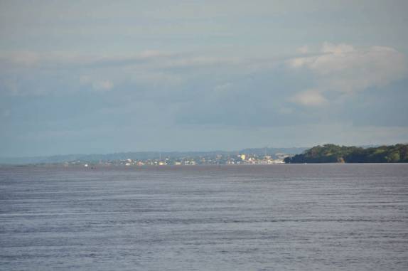 Primeira visão da cidade de Santarém - PA